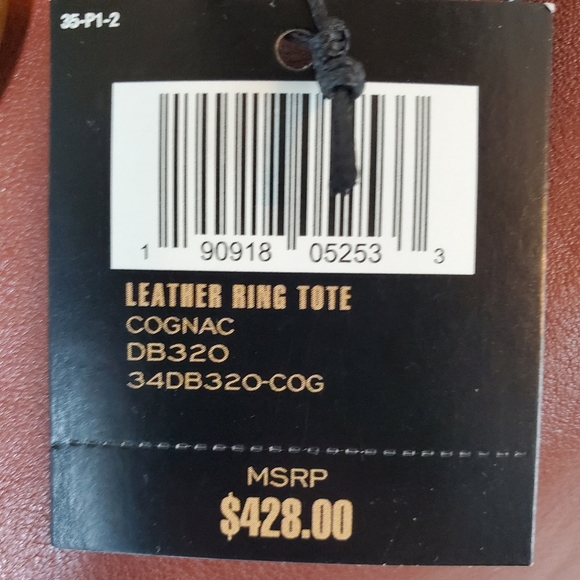 Frye Leather Ring Cognac Tote - Picture 8 of 8